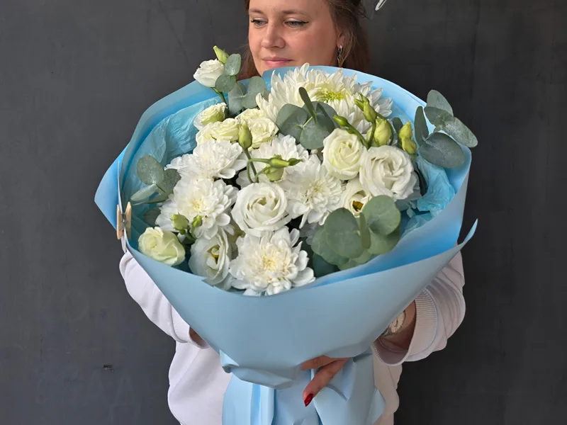 Букет из эустом «мечта»
